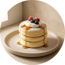 fluffy pancakes