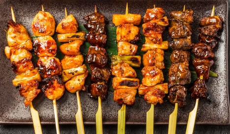 japońskie szaszłyki Yakitori